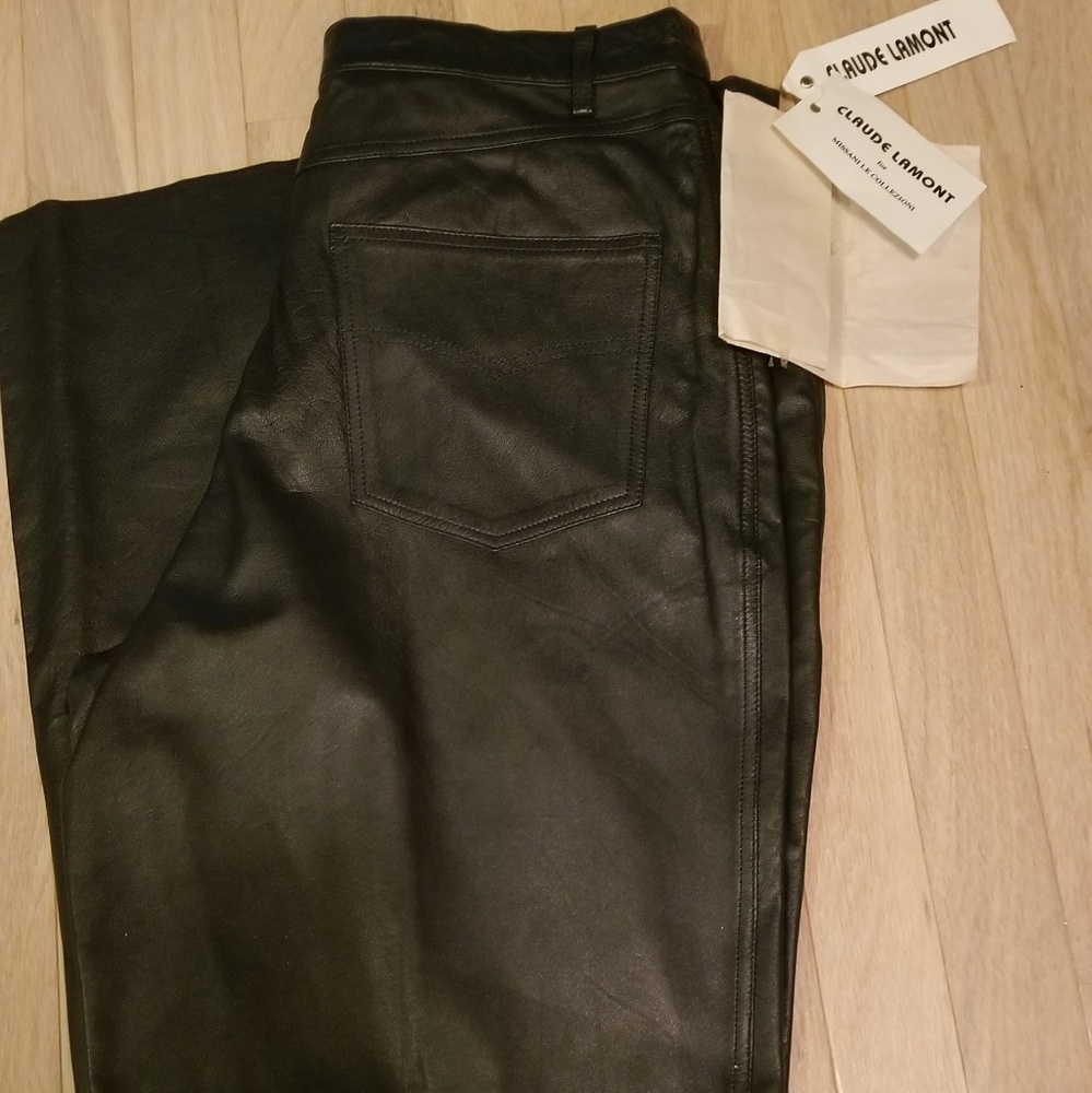 Leather pants